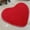 Red, variant on IOTdou Bath Mat, Bathroom Rug, Shower Rug, Bath Rug, Super Absorbent Heart Shaped Bathroom Mats 11.8 x15.7 Inch Small Bathroom Rug, Quick Dry Bath Mat for Home, Hotel, Non-slip Carpet