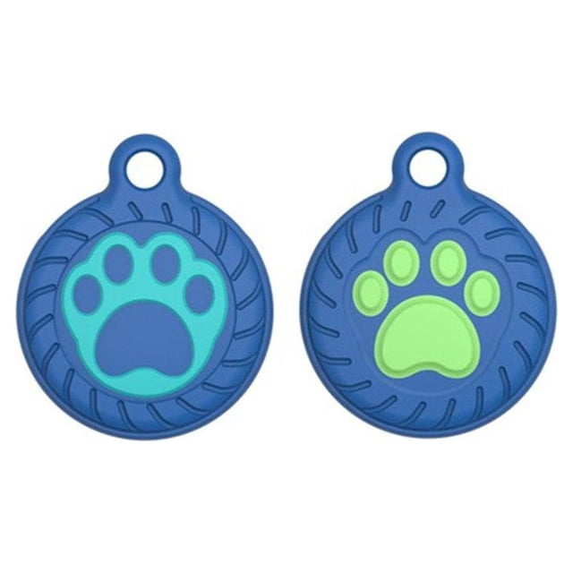 Anti-lost Keychain Compatible for AirTag Tracker Case Luminous Silicone Protective Cover Portable Anti-lost Keychain Secure Holder with Key Ring