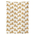thumbnail image 3 of Ambesonne Motorcycle Tablecloth Rectangular Table Cover, Sketchy Choppers, 60"x90", Pale Brown White, 3 of 4