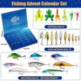 thumbnail image 5 of LUUFILx Fishing Advent Calendar 2024 Blind Box for Adults, 24 Days Fishing Lure Set, Christmas Surprise Gift for Adult Men Fishing Lovers, Suitable for Freshwater and Saltwater, 5 of 9