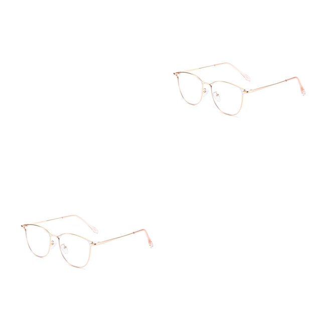 Sonducket Gafas antiluz para mujer, gafas cuadradas con bisagra de Metal, gafas ligeras resistentes al desgaste para ordenador, gafas ópticas Type5 NO5