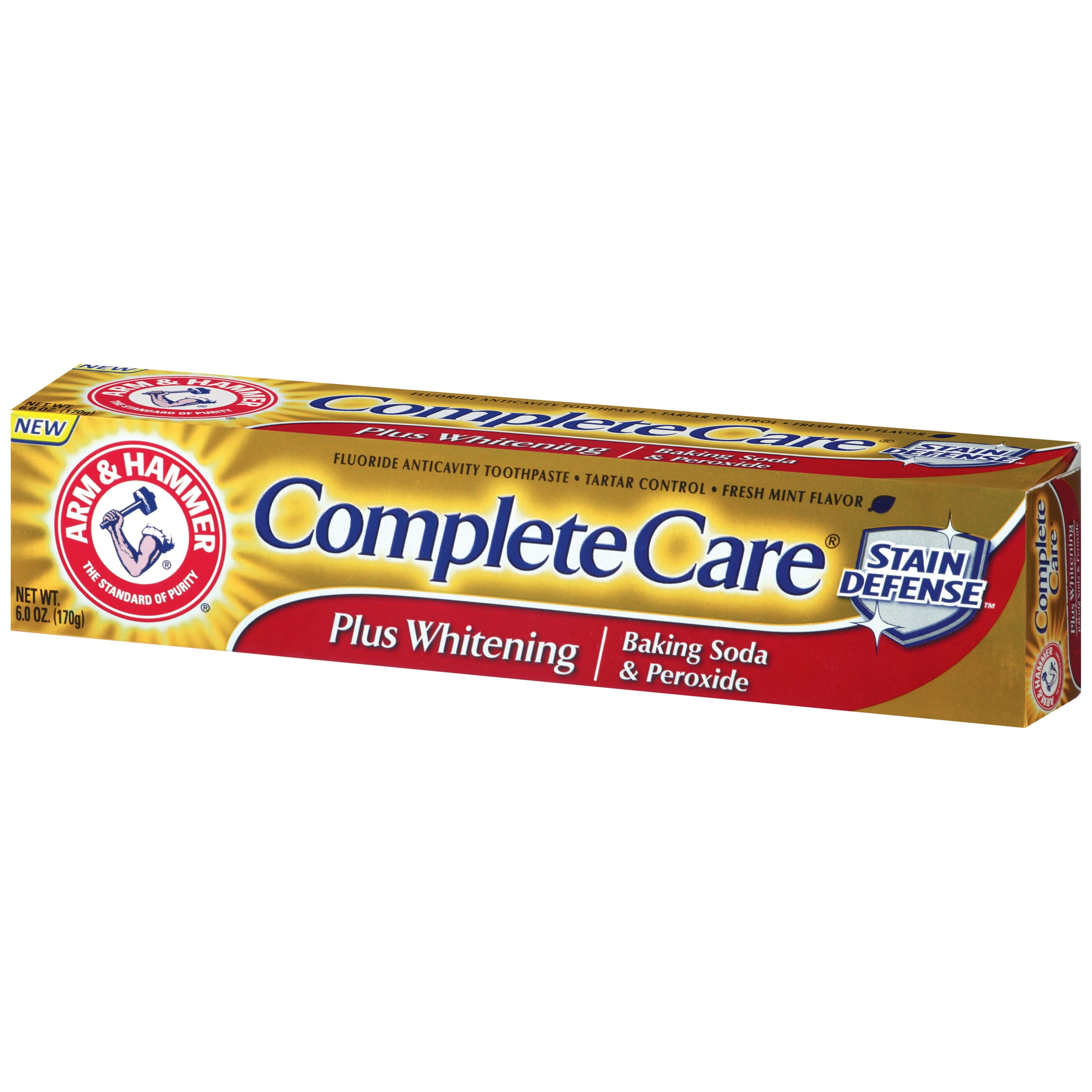 ARM & HAMMER Complete Care Toothpaste Plus Whitening Fresh Mint, 6 oz