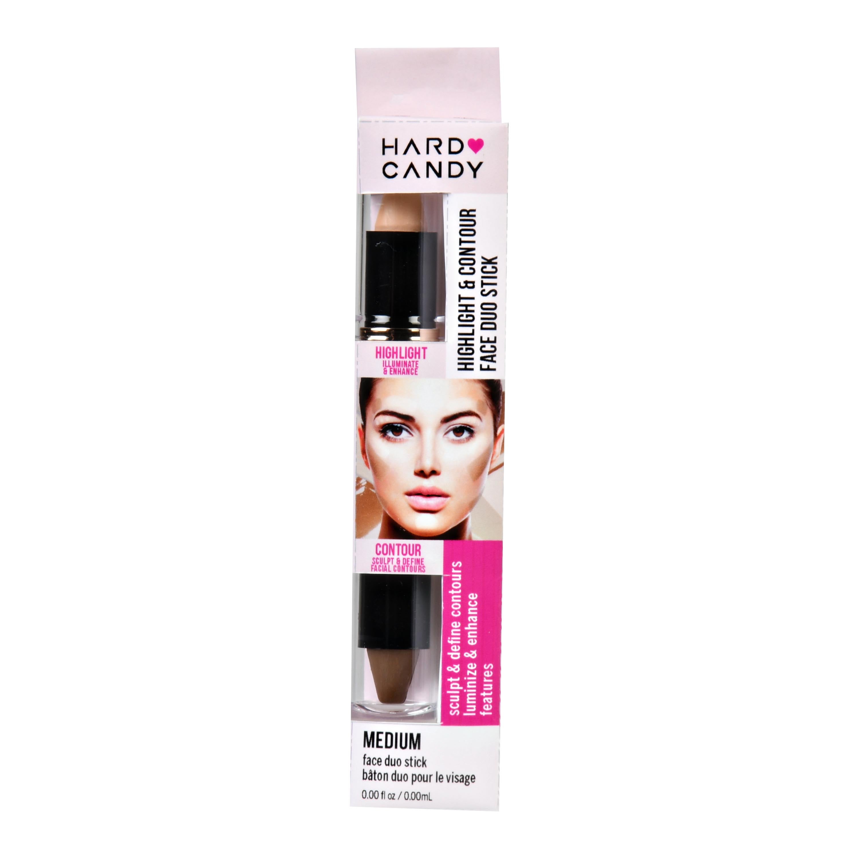Hard Candy Look Pro! Highlight & Contour 1097 Medium, 0.184 oz