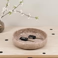 thumbnail image 5 of Elborse Marble Serving Bowl 8" inches Oceanic Handmade Large Fruits Holder for Kitchen Counter Décor, Modern key Bowl, Fruit Dish & Fruit Storage, 5 of 8