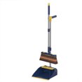 thumbnail image 2 of Brooms Indoor 180° Rotatable Standing Storage Magnetic Suction Type Snap Brooms And Dustpan Set With Scraping Teeth And Scraper Deep Cleaning Suitable For HomeTeissuly Clearance (Blue, ) Teissuly WER202308291540, 2 of 9