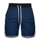 thumbnail image 3 of Ceisia Men's Summer Solid Color Sports Gift Fitness Shorts - Breathable Quick-Dry Active Workout Pants, 3 of 3