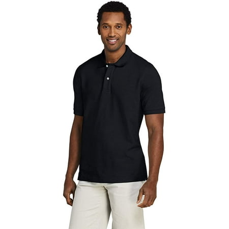 Lands End Mens Short Sleeve Comfort-First Mesh Polo Shirt