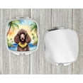 thumbnail image 4 of Chocolate Poodle Luau Compact Mirror 2.75 in x 3 in, 4 of 4