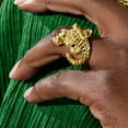thumbnail image 4 of Ross-Simons Italian 18kt Yellow Gold Alligator Ring, Women's, Adult, 4 of 5