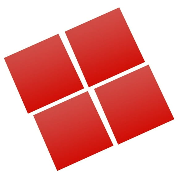 Kiven Led Light Cover,Lampshade Diffuser Red Acrylic Diffuser,11.8 in Square Diffuser, LED Light Blocking Stickers for Recessed Light/Can Light, Spotlight