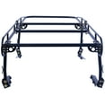 thumbnail image 6 of Olurrisa 1000 lbs Capacity Adjustable Truck Bed Rack - Heavy-Duty Steel Construction with Cab Overhang & Tie-Down Points for Lumber/Kayaks (Black), 6 of 9