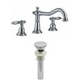 thumbnail image 1 of American Imaginations Chrome Bathroom Faucet Set AI-2049, 1 of 3