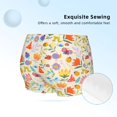 thumbnail image 2 of Pofeuu Insects In Plants Print Soft Cotton Girls Boyshort panties Toddler Underwear-X-Small, 2 of 5