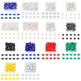 thumbnail image 3 of 50Pcs Push Pins Cork Notice Board Thumb Tacks Drawing Pins Flower Star Gear Flat Head Pushpin for Office Bulletin Board, 3 of 8