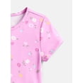thumbnail image 3 of Wonder Nation Little Girls and Big Girls Play Dress with Short Sleeves, 2 Pack, Sizes XS-XXL, 3 of 3