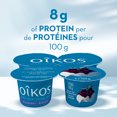 thumbnail image 4 of Oikos Greek Yogurt, Blueberry, Fruit on the Bottom, 2% M.F, 4x100g, 4 of 7
