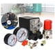 thumbnail image 5 of Manómetros del regulador del colector de control de la válvula del interruptor de presión del compresor de aire de 120 psi, 5 of 8