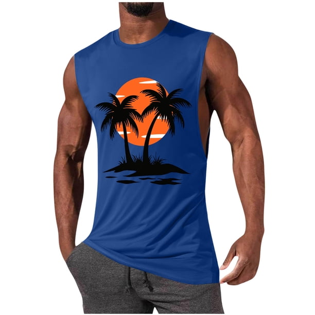 Camisetas de Algodón de Cuello Alto para Mujeres Pullover Deportivo de Alta Elasticidad sin Mangas, Cuello Redondo Tanque de Fitness para Entrenamientos Y Ocasional