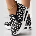 thumbnail image 5 of ZTTD Ladies Fashion Breathable Mmesh Sequin Decoration Thick Soled Casual Sports Rocking Shoes, 5 of 8
