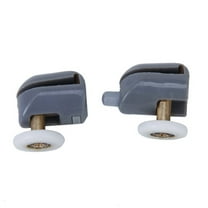 2pcs Replacement Shower Door and Bottom Roller Wheels with 25mm Wheel Diameter