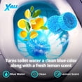 thumbnail image 2 of X-ALL Blue Toilet Tank Cleaner Tablets – Heavy-Duty Toilet Bowl Cleaner Tablets for Cleaning, Deodorizing - Long-Lasting Fresh Scent and Septic-Safe Stain Remover, 2 of 6