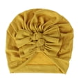 thumbnail image 4 of Baby Turban Hats Bowknot 3PCS Cotton Breathable Knot Caps Head Wraps for Newborn, 4 of 10