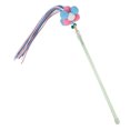 thumbnail image 5 of SPRING PARK Cat Toys Interactive Teaser Wand Stick Toy with Tassels Pompom Plush Ball Bell Catcher for Cats Kitten, 5 of 7