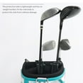 thumbnail image 2 of Bolsa de Tubo para Palos de Golf Cola 14 Piezas Protector Negro, 2 of 8