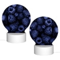thumbnail image 2 of Sikiie Blue-Purple Raspberries Acrylic Night Light Gift Custom Acrylic Night Light LED Lights for Bedroom Home Office, 2 of 9