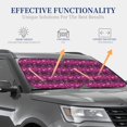 thumbnail image 4 of Fotbe Snowflakes And Christmas Juego de 2 Piezas de Parasoles para Parabrisas | Bloqueador Solar para Auto | Accesorios Plegables para Protección Solar Interior-Medium, 4 of 6