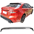 thumbnail image 2 of Ikon Motorsports Roof Spoiler Compatible with 20-25 Toyota Corolla Sedan Rear Roof Fin Spoiler Window Wing IKON Style Gloss Black 2020, 2 of 7