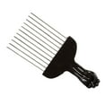thumbnail image 4 of Prong Combs Practical, Curly Hair Styling Afro Combs Hairdressing Styling Tool Afro Hair Black Metal Hair Pick for DIY Hairstyles Salon Men, 4 of 10