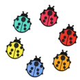 thumbnail image 4 of Parches de Mariquita Bordados de 6 Piezas, Apliques con para Chaquetas, , Ropa, 4 of 6