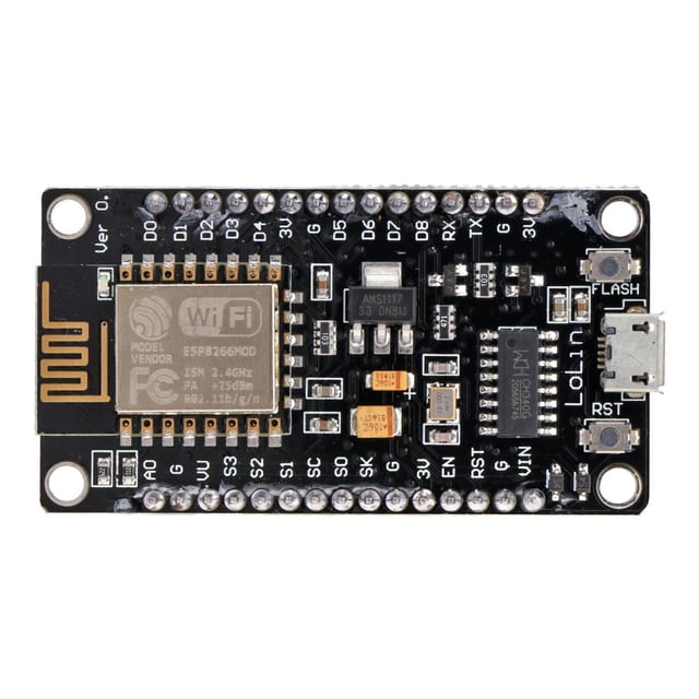 NodeMcu Lua Módulo WIFI inalámbrico Conector ESP8266 Placa de desarrollo Ehuebsd Para estrenar