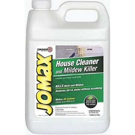 New Jomax 60101 Outdoor Gallon Mildew Remover House Siding Cleaner Concentrate