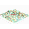 thumbnail image 1 of Moscow Region Raised Relief Map, Rubberized Foam Backing - Souvenir Size, 1 of 1