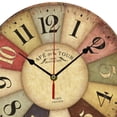 thumbnail image 3 of reloj de la cuchillería,relojes de pared,reloj de la cocina,Reloj retro,decoración antigua,reloj de pared de madera,regalo de la vendimia,Reloj digital, 3 of 4