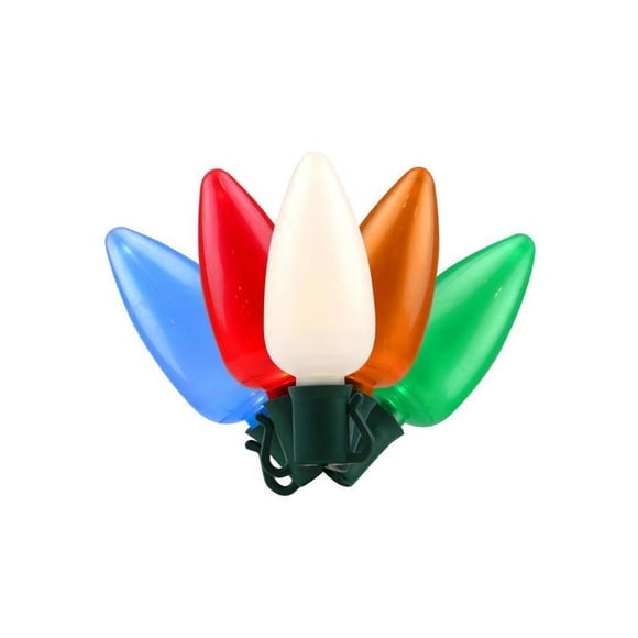 Light Bulb Celebrations C9 25 Multicolored LED String