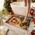 thumbnail image 6 of RBCKVXZ Winter Chirstmas Welcome-Doormat Outdoor-Entrance Front Door Mat, Seasonal Entryway-Rug Non-Slip Dirt-Trapping Indoor-Outside Porch Mat 16"x24" for Home Decor, 6 of 6