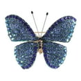 thumbnail image 2 of Soumake Colorful Butterfly Brooch Pin Shiny Rhinestone Inlay Elegant Brooch Women Fashion Alloy Badge Handbag Sweater Suit Shawl Decoration Clothing Accessories Party Wedding Jewelry Gift, 2 of 8