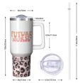thumbnail image 2 of 40oz Capacity Nurse Tumbler with Easy-Carry Handle, Dishwasher Safe for Easy Cleaning, A Convenient Nurse Gift for the Busy Healthcare Worker, 2 of 5