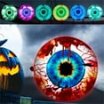 thumbnail image 3 of Decoraciones de Halloween,Globo ocular fantasma inflable de Halloween de 15,7 pulgadas con control remoto con batería incorporada Luz LED que cambia de color RGB, 3 of 6