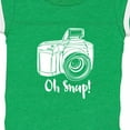 thumbnail image 4 of Inktastic Camera Oh Snap Boys or Girls Baby Bodysuit, 4 of 5