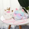 thumbnail image 7 of HAWEE New Fashion Girls Shoulder Bag Cute Unicorn Animals Messenger Bag Keys Coin Purse Cute Princess Mini Handbag for Girls, 7 of 7