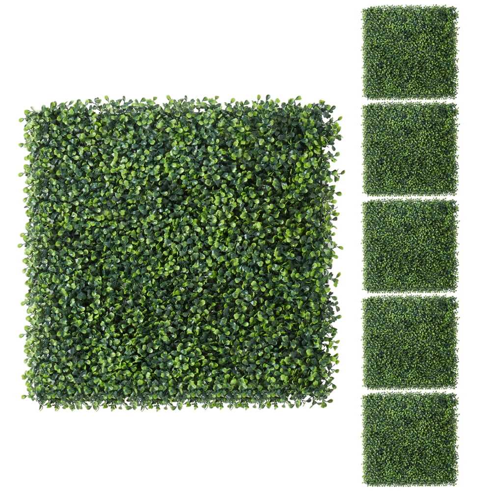 20 x 20 /50 x 50 cm Artilife 12Pack Artificial Boxwood Panels,Boxwood Panels Wall Greenery Mats,Realistic Green Plant Panel