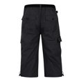 thumbnail image 4 of Men's Shorts Workout Black Quick Dry Basketball Shorts Work Casual Shorts with Pockets Men's Athletic Shorts with Pockets Outdoor Hiking Shorts with Pockets, 4 of 9