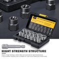thumbnail image 2 of Kit extractor de pernos GRLCOOD de 14 piezas con adaptador de 3/8", 2 of 7
