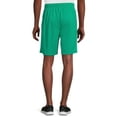 thumbnail image 5 of Athletic Works Men's and Big Men's Active Mesh Shorts, 9" Inseam, Sizes XS-5XL, 5 of 7