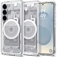 thumbnail image 1 of Funda Spigen Galaxy S25 Ultra Hybrid MagFit Blanca, 1 of 9