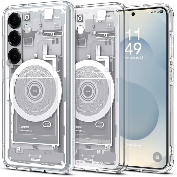 Funda Spigen Galaxy S25 Ultra Hybrid MagFit Blanca